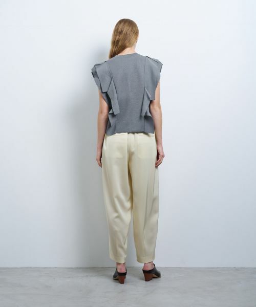 LANVIN en Bleu / ランバン オン ブルー ニット・セーター | スクエアフリルニット | 詳細17