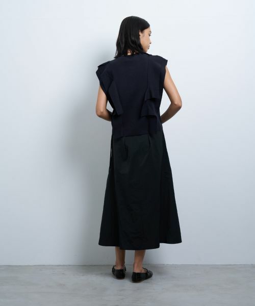 LANVIN en Bleu / ランバン オン ブルー ニット・セーター | スクエアフリルニット | 詳細2