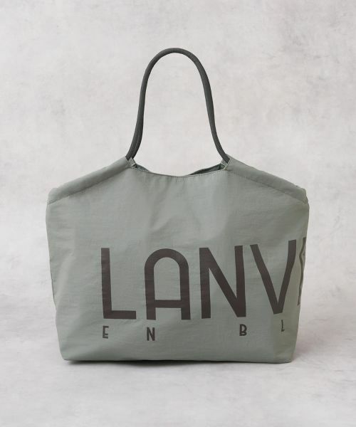 LANVIN en Bleu / ランバン オン ブルー その他小物 | ロゴドロストトートバッグ | 詳細1