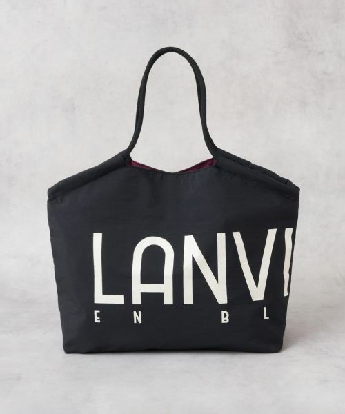LANVIN en Bleu / ランバン オン ブルー その他小物 | ロゴドロストトートバッグ | 詳細10