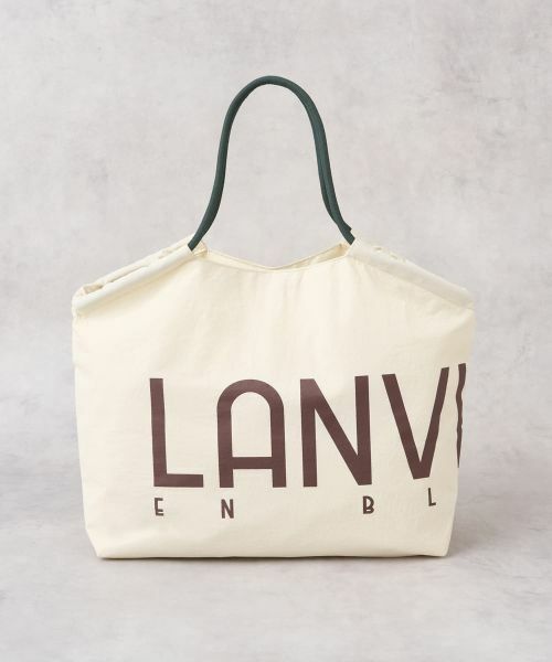 LANVIN en Bleu / ランバン オン ブルー その他小物 | ロゴドロストトートバッグ | 詳細4