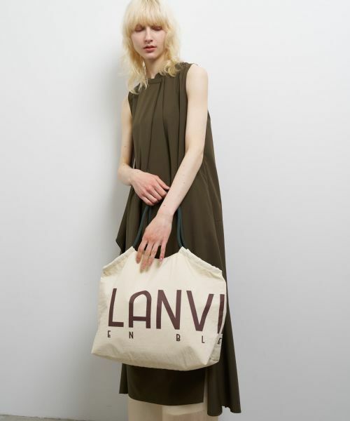 LANVIN en Bleu / ランバン オン ブルー その他小物 | ロゴドロストトートバッグ | 詳細6