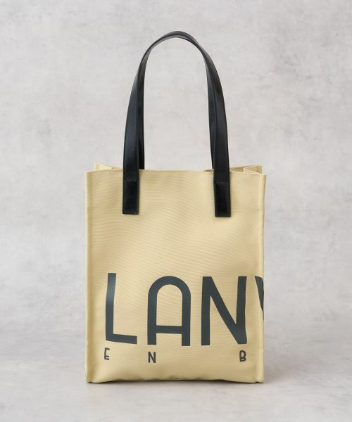 LANVIN en Bleu / ランバン オン ブルー その他小物 | ロゴポリエステルキャンバストートバッグ | 詳細1