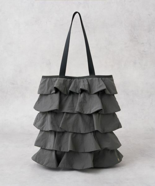 LANVIN en Bleu / ランバン オン ブルー その他小物 | フリルティアードトートバッグ | 詳細1