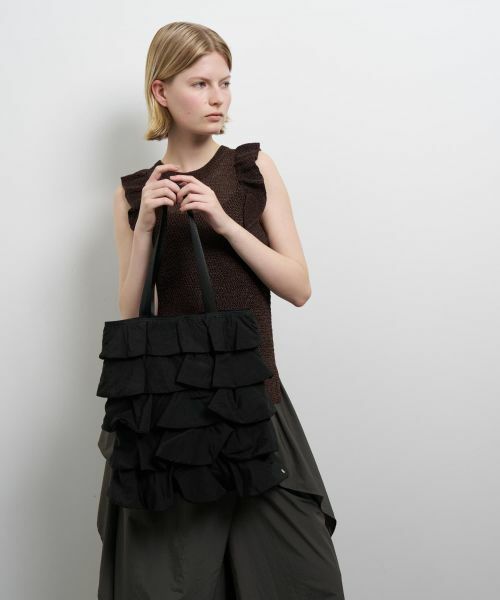 LANVIN en Bleu / ランバン オン ブルー その他小物 | フリルティアードトートバッグ | 詳細10