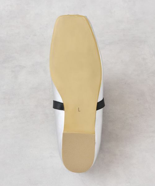 LANVIN en Bleu / ランバン オン ブルー その他小物 | レザーリボンバレエシューズ | 詳細6