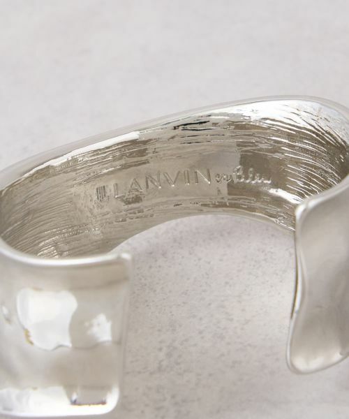 LANVIN en Bleu / ランバン オン ブルー その他小物 | ウェーブラインメタルバングル | 詳細3