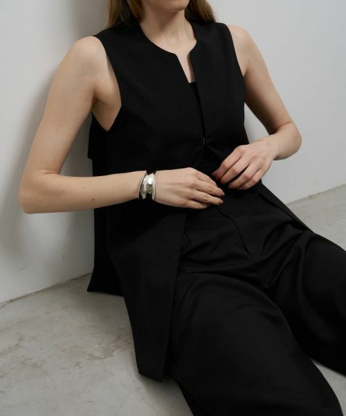 LANVIN en Bleu / ランバン オン ブルー その他小物 | ウェーブラインメタルバングル | 詳細6