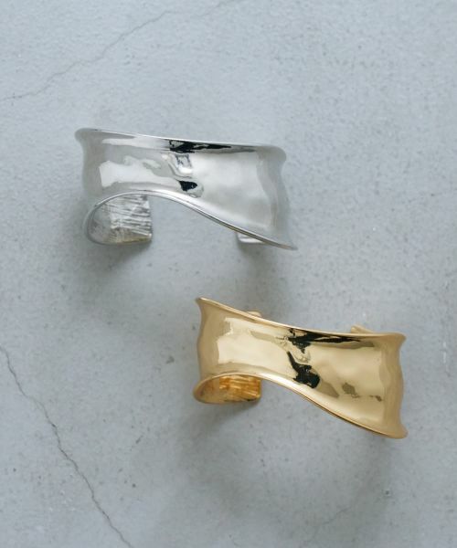 LANVIN en Bleu / ランバン オン ブルー その他小物 | ウェーブラインメタルバングル | 詳細9