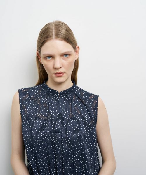 LANVIN en Bleu / ランバン オン ブルー ドレス | Brume Dot／Lush Gardenプリントワンピース | 詳細14