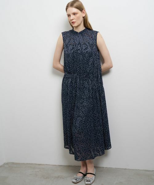 LANVIN en Bleu/o I u[ Brume Dot^Lush Gardenvgs[X lCr[ 36