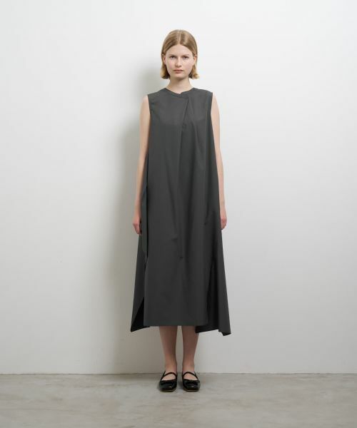 ライトタフタアシンメワンピース （ドレス）｜LANVIN en Bleu