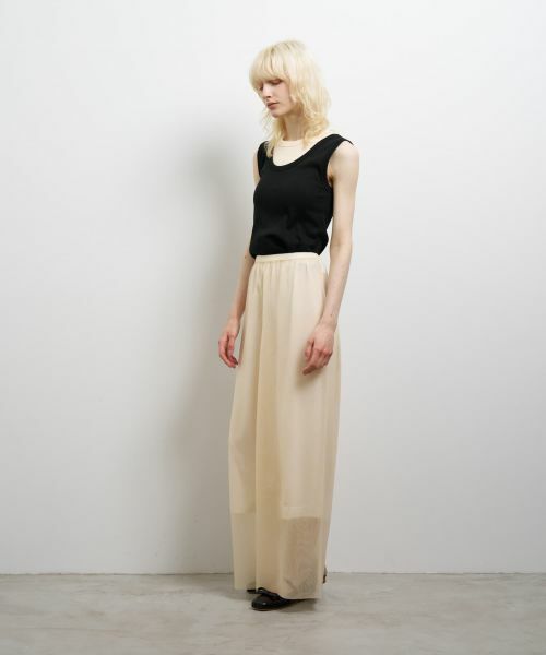 LANVIN en Bleu / ランバン オン ブルー その他パンツ | シアーニットパンツ | 詳細2