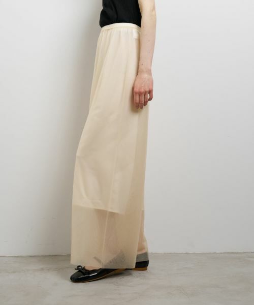 LANVIN en Bleu / ランバン オン ブルー その他パンツ | シアーニットパンツ | 詳細4