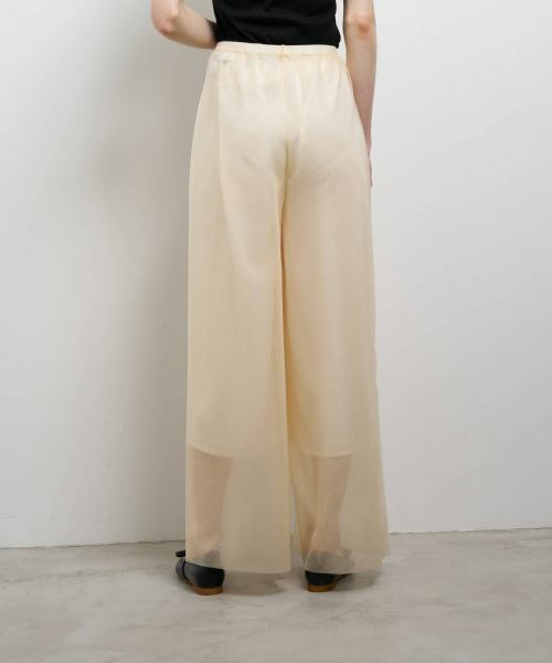 LANVIN en Bleu / ランバン オン ブルー その他パンツ | シアーニットパンツ | 詳細5