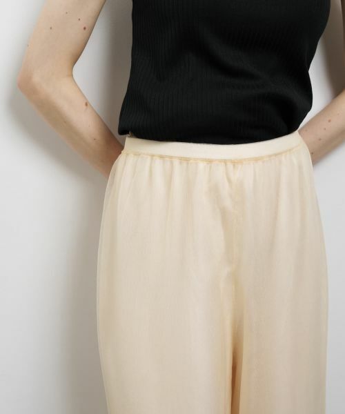 LANVIN en Bleu / ランバン オン ブルー その他パンツ | シアーニットパンツ | 詳細6