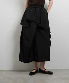 LANVIN en Bleu / ランバン オン ブルー その他パンツ | 撥水速乾ナイロンラッフルパンツ