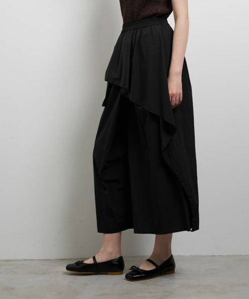 LANVIN en Bleu / ランバン オン ブルー その他パンツ | 撥水速乾ナイロンラッフルパンツ | 詳細19