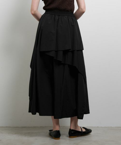 LANVIN en Bleu / ランバン オン ブルー その他パンツ | 撥水速乾ナイロンラッフルパンツ | 詳細20