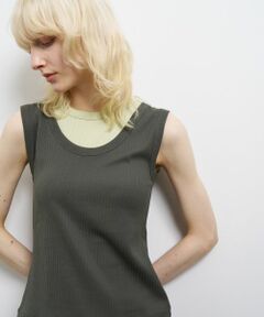 LANVIN en Bleu / ランバン オン ブルー Tシャツ | レイヤードタンクトップ