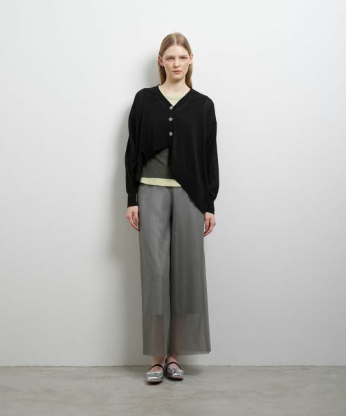 LANVIN en Bleu / ランバン オン ブルー カーディガン・ボレロ | アシンメヘムカーディガン | 詳細16