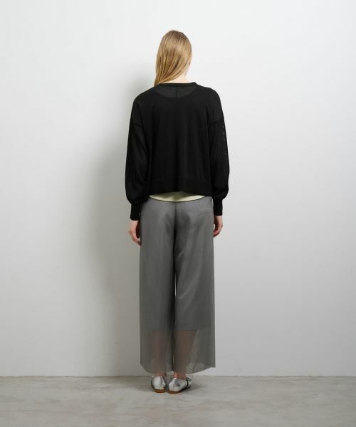 LANVIN en Bleu / ランバン オン ブルー カーディガン・ボレロ | アシンメヘムカーディガン | 詳細18