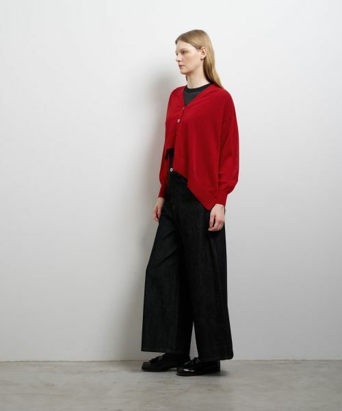 LANVIN en Bleu / ランバン オン ブルー カーディガン・ボレロ | アシンメヘムカーディガン | 詳細2