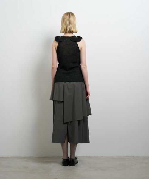 LANVIN en Bleu / ランバン オン ブルー ニット・セーター | フリルノースリーブニット | 詳細3