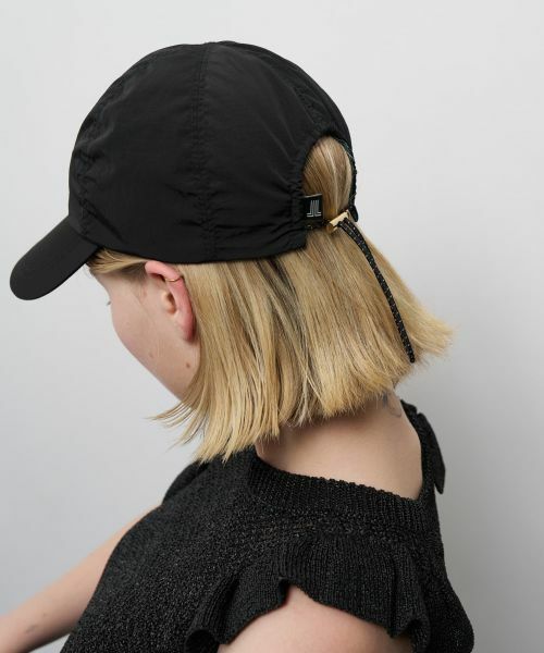 LANVIN en Bleu / ランバン オン ブルー その他小物 | 【LIMONTA】ライトタフタキャップ | 詳細10