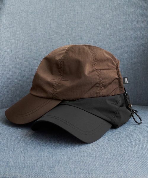 LANVIN en Bleu / ランバン オン ブルー その他小物 | 【LIMONTA】ライトタフタキャップ | 詳細11