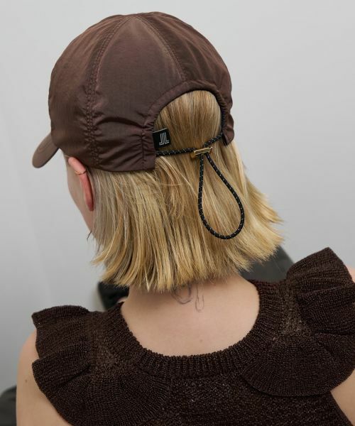 LANVIN en Bleu / ランバン オン ブルー その他小物 | 【LIMONTA】ライトタフタキャップ | 詳細4