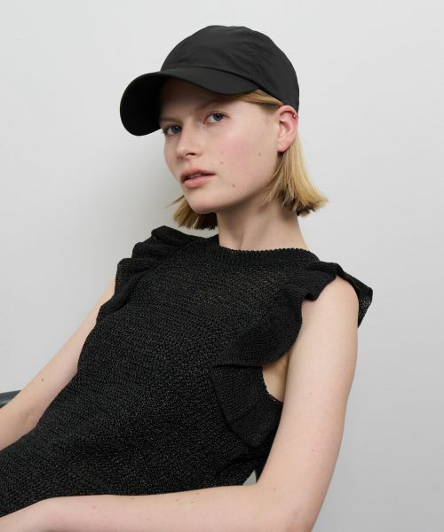 LANVIN en Bleu / ランバン オン ブルー その他小物 | 【LIMONTA】ライトタフタキャップ | 詳細9