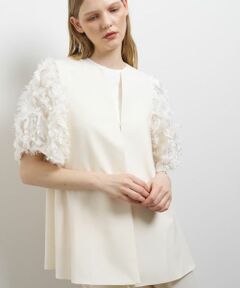 LANVIN en Bleu / ランバン オン ブルー シャツ・ブラウス | ドライポリエステルバックオープンベスト