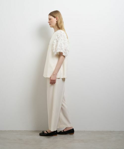 LANVIN en Bleu / ランバン オン ブルー シャツ・ブラウス | ドライポリエステルバックオープンベスト | 詳細10