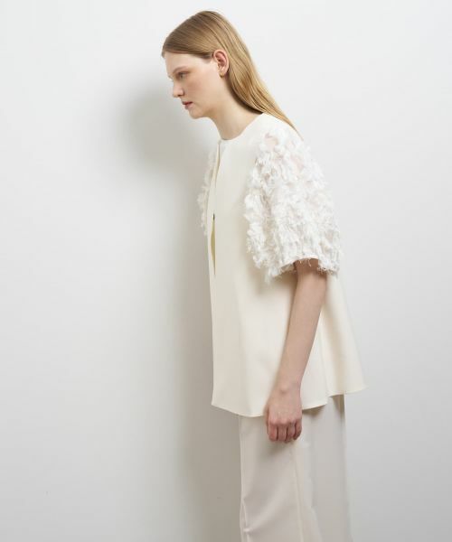 LANVIN en Bleu / ランバン オン ブルー シャツ・ブラウス | ドライポリエステルバックオープンベスト | 詳細13