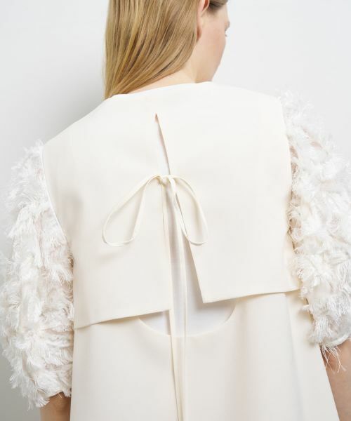 LANVIN en Bleu / ランバン オン ブルー シャツ・ブラウス | ドライポリエステルバックオープンベスト | 詳細15