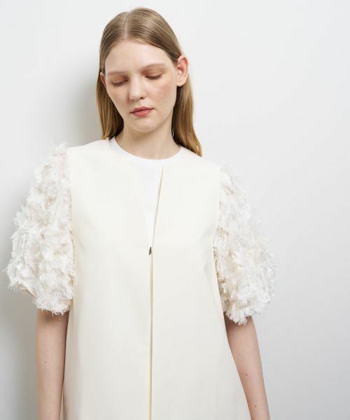 LANVIN en Bleu / ランバン オン ブルー シャツ・ブラウス | ドライポリエステルバックオープンベスト | 詳細16