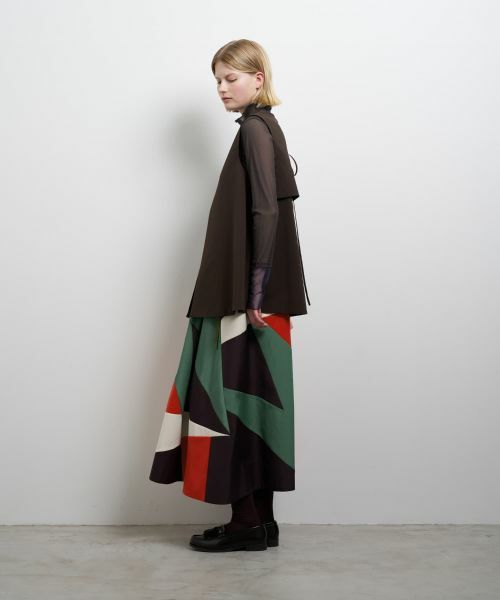 LANVIN en Bleu / ランバン オン ブルー シャツ・ブラウス | ドライポリエステルバックオープンベスト | 詳細2