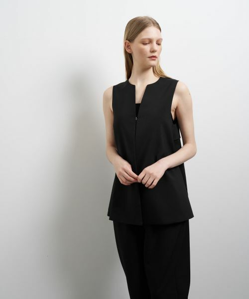 LANVIN en Bleu / ランバン オン ブルー シャツ・ブラウス | ドライポリエステルバックオープンベスト | 詳細20