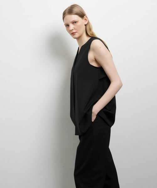 LANVIN en Bleu / ランバン オン ブルー シャツ・ブラウス | ドライポリエステルバックオープンベスト | 詳細21