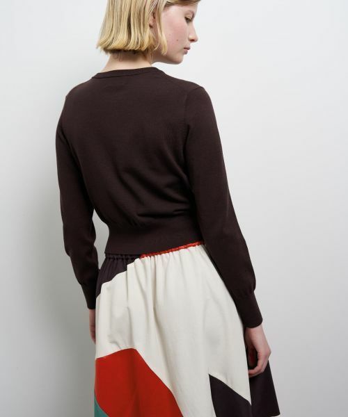 LANVIN en Bleu / ランバン オン ブルー カーディガン・ボレロ | メタルボタンベーシックカーディガン | 詳細14