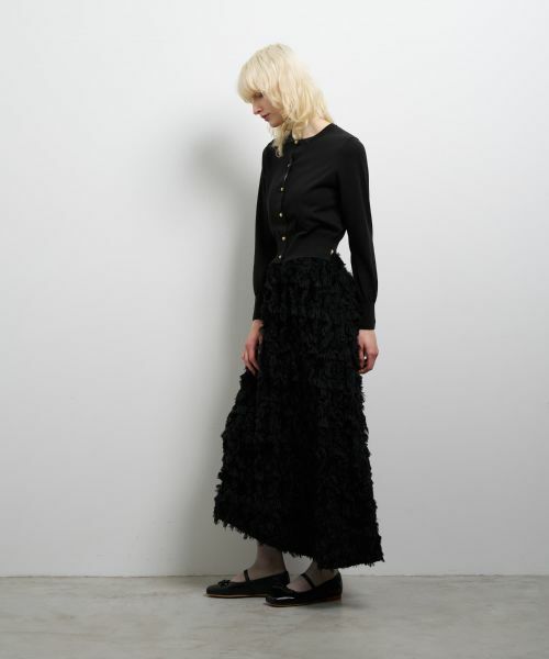 LANVIN en Bleu / ランバン オン ブルー カーディガン・ボレロ | メタルボタンベーシックカーディガン | 詳細23