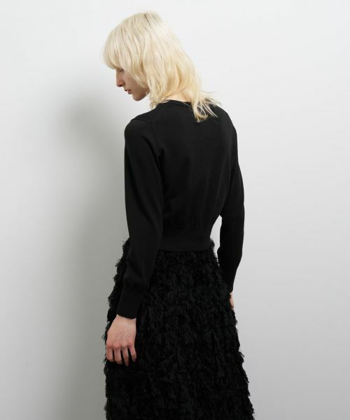 LANVIN en Bleu / ランバン オン ブルー カーディガン・ボレロ | メタルボタンベーシックカーディガン | 詳細27