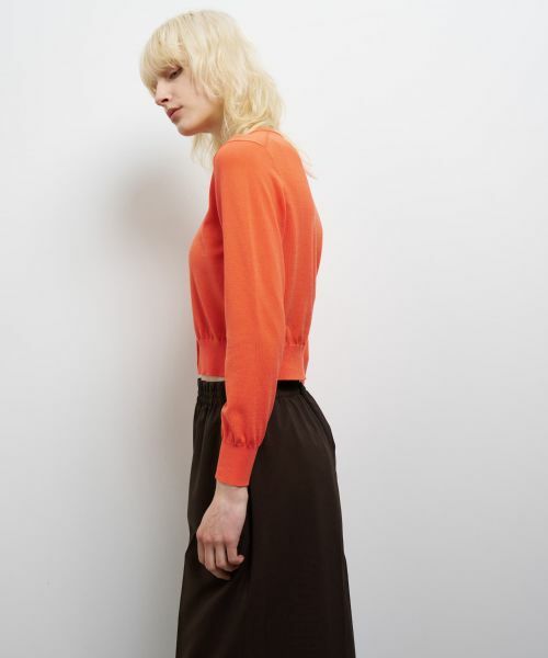 LANVIN en Bleu / ランバン オン ブルー カーディガン・ボレロ | メタルボタンベーシックカーディガン | 詳細5