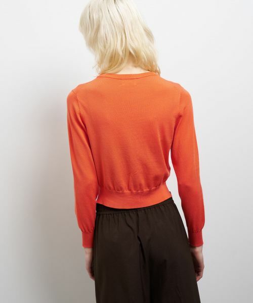 LANVIN en Bleu / ランバン オン ブルー カーディガン・ボレロ | メタルボタンベーシックカーディガン | 詳細6