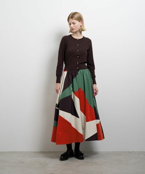 LANVIN en Bleu / ランバン オン ブルー カーディガン・ボレロ | メタルボタンベーシックカーディガン | 詳細9