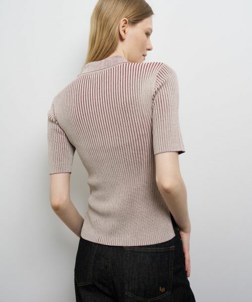 LANVIN en Bleu / ランバン オン ブルー カーディガン・ボレロ | リブポロニット | 詳細13