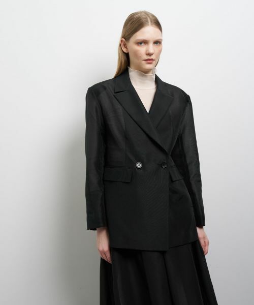 LANVIN en Bleu / ランバン オン ブルー テーラードジャケット | 2wayシアーテーラードジャケット | 詳細10