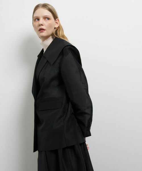 LANVIN en Bleu / ランバン オン ブルー テーラードジャケット | 2wayシアーテーラードジャケット | 詳細6