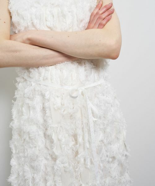 LANVIN en Bleu / ランバン オン ブルー ドレス | ロングカットジャガードワンピース | 詳細5